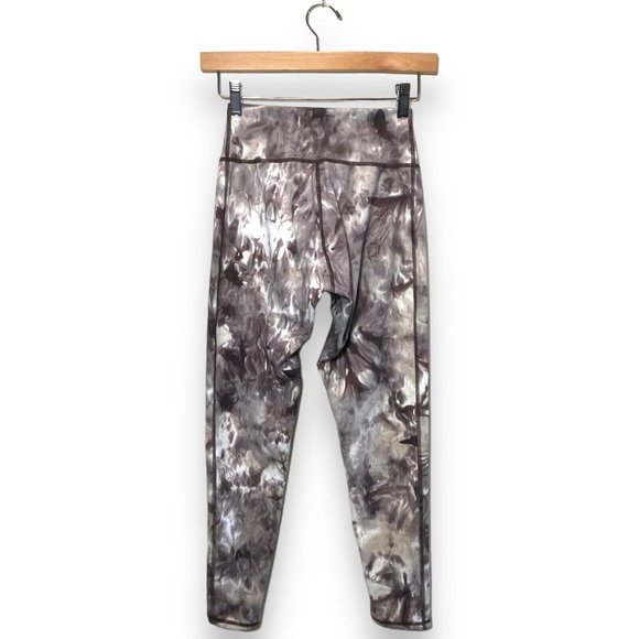 GymShark NWT Women's Cement Brown Spray Dye ELEVATE Leggings, Size Medium - Picture 4 of 6